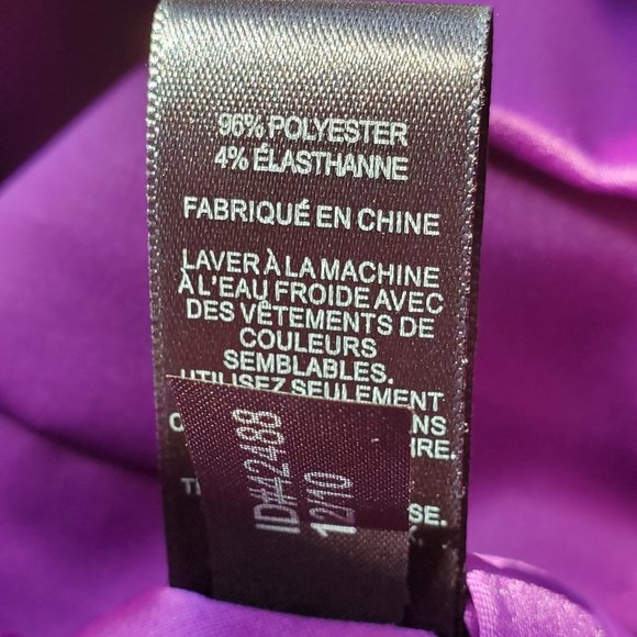 Express Rushed Mini Silk Dress - Picture 5 of 7